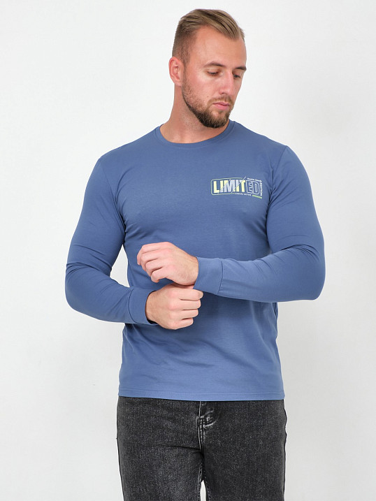 Лонгслив мужской Брюс св.индиго