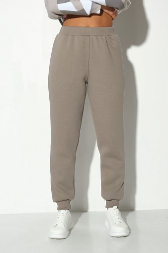 Костюм жен. Геометрия набивка 3-х нитка начес олива