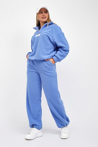 Костюм жен. Тренд-2 флис голубой