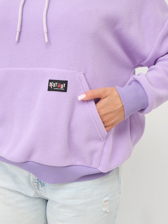 Толстовка женская Бэлла флис лаванда