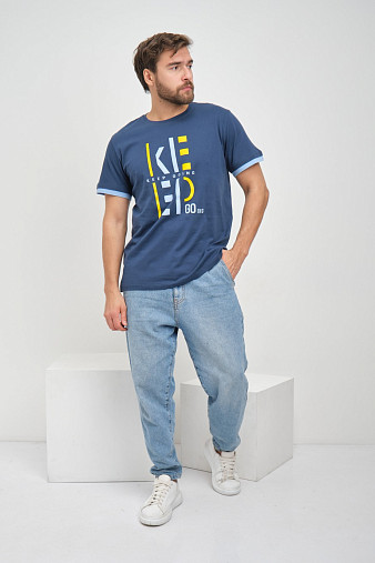 Футболка мужская Фантом индиго