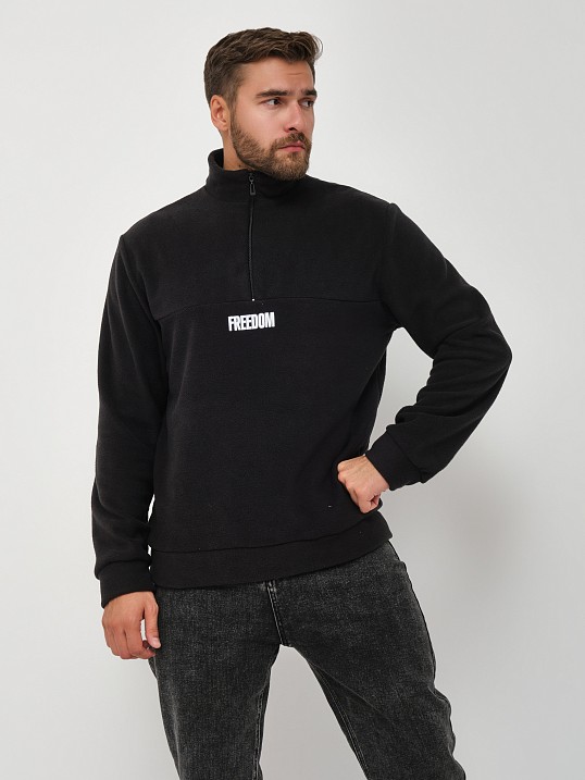 Толстовка муж. Драйв флис черный