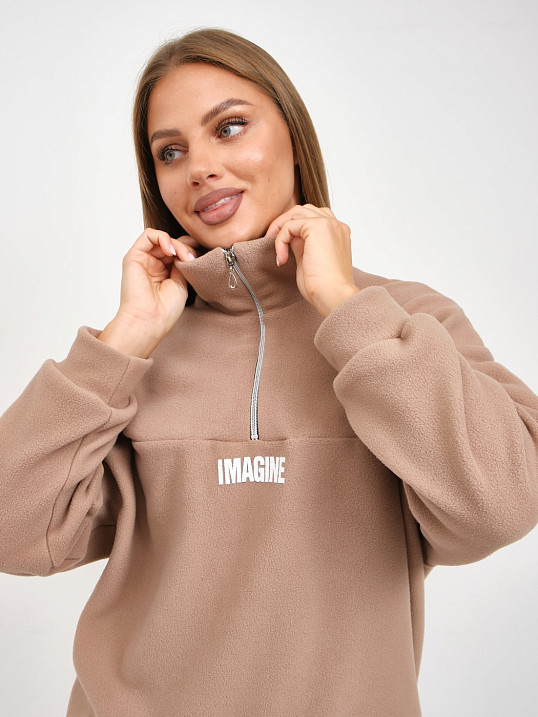 Костюм жен. Тренд-2 флис капучино