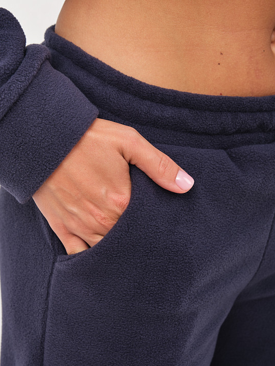 Костюм жен. Тренд флис т.серый