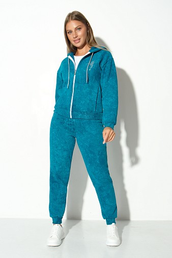 Костюм женский Дюна начёс морская волна