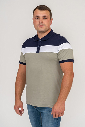 Рубашка-Поло арт.5903 комб. т.синий