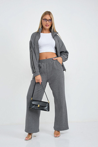 Костюм женский Валенсия серый