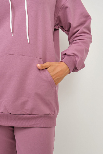 Костюм Челси футер 2-х нитка лиловый