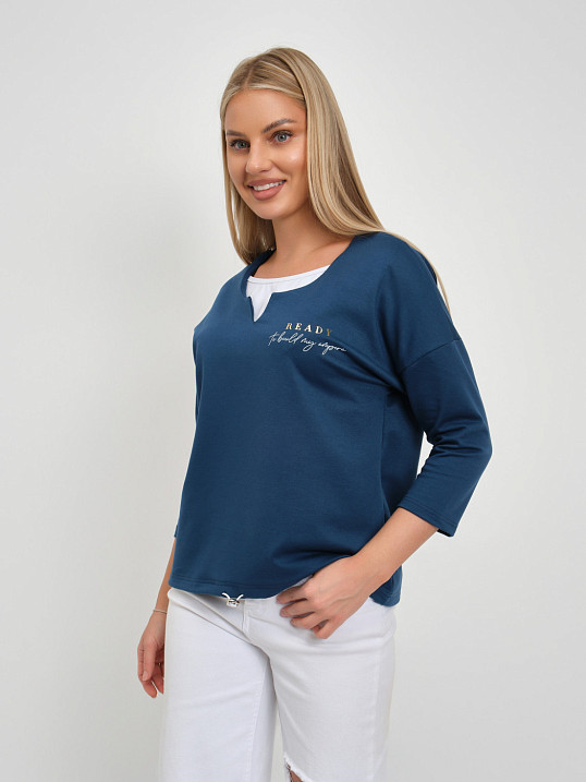 Свитшот женский Молли петроль