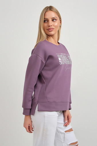 Свитшот женский Флёр слива