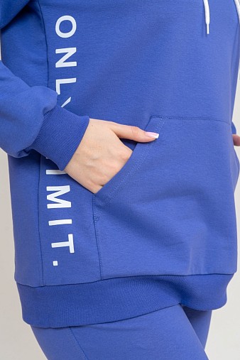 Костюм Челси футер 2-х нитка василек