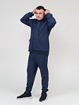 Костюм мужской Степ синий меланж футер 2-х нитка