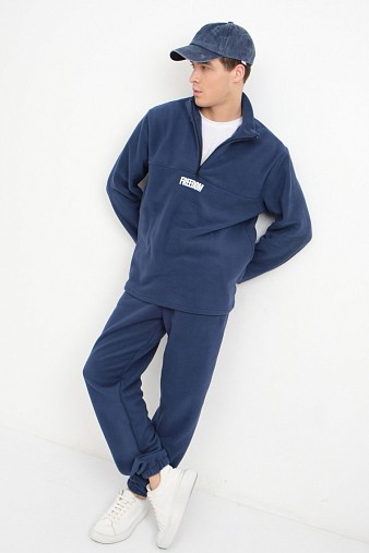 Костюм мужской Бэст флис индиго