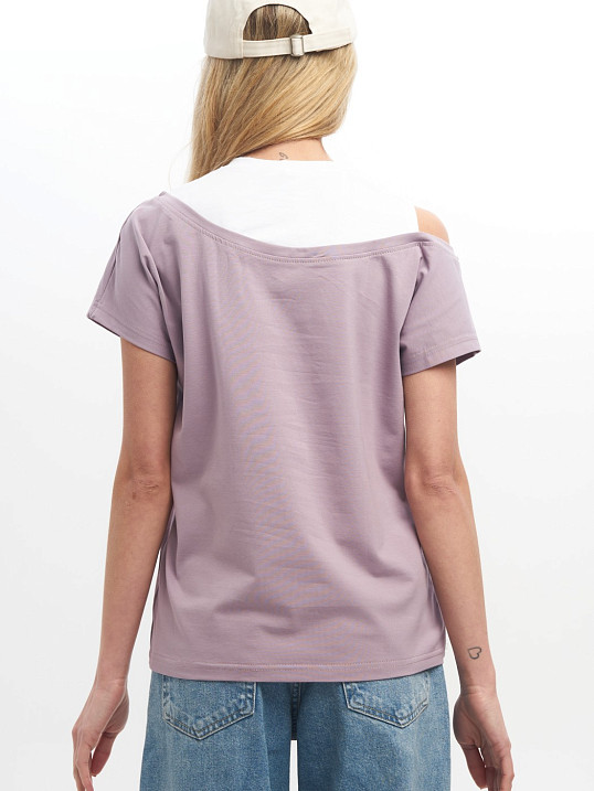 Футболка женская Аморе корица