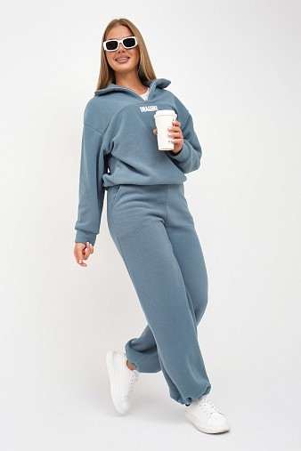 Костюм жен. Тренд-2 флис изумруд