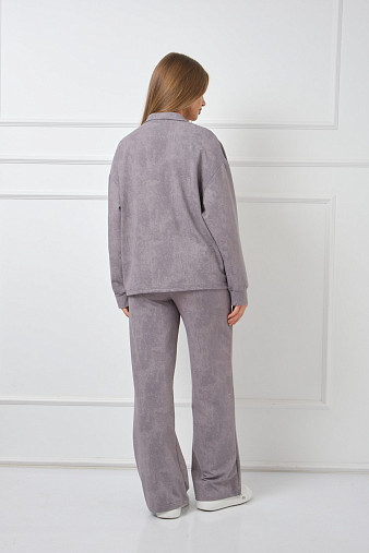 Костюм женский Верона варенка серый