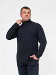 Водолазка мужская ангора черная