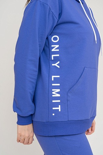 Костюм Челси футер 2-х нитка василек