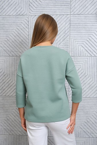 Свитшот женский Бьюти фисташка