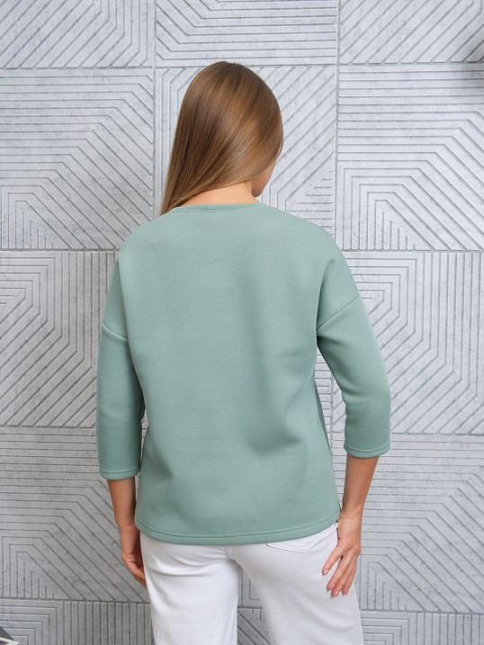Свитшот женский Бьюти фисташка