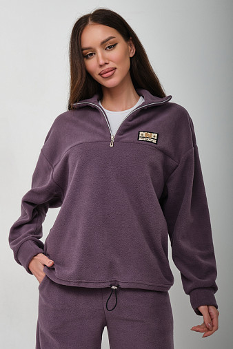 Костюм жен. Тренд флис т.лиловый