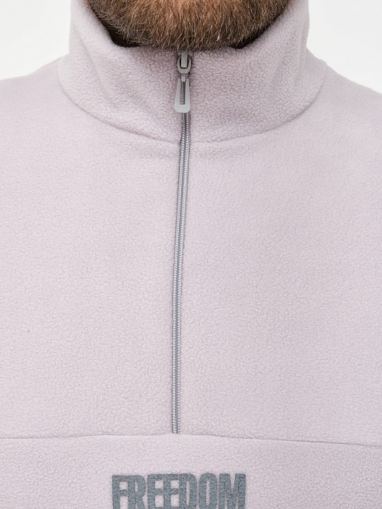 Толстовка муж. Драйв флис св.серый