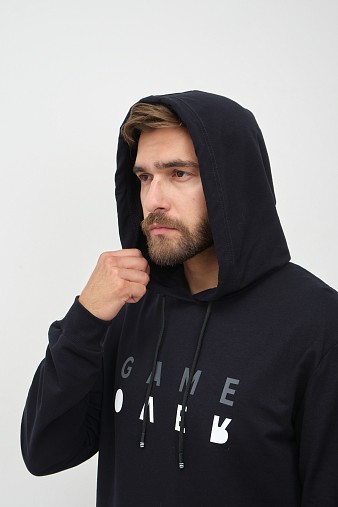 Костюм мужской Тайм 2-х нитка синий