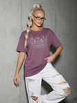 Футболка женская Флай т.лиловый