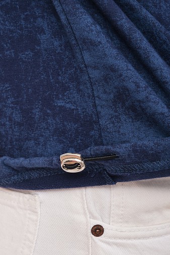 Толстовка женская Винтаж индиго