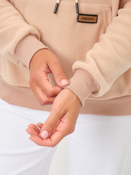 Толстовка женская Бэлла флис беж