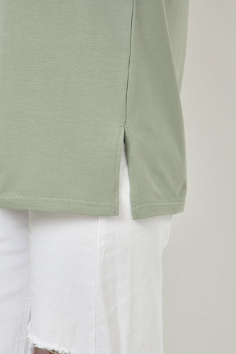 Лонгслив Стиль фисташка