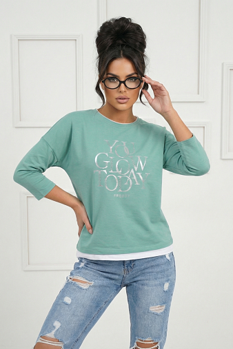 Лонгслив жен. Вегас св.изумруд