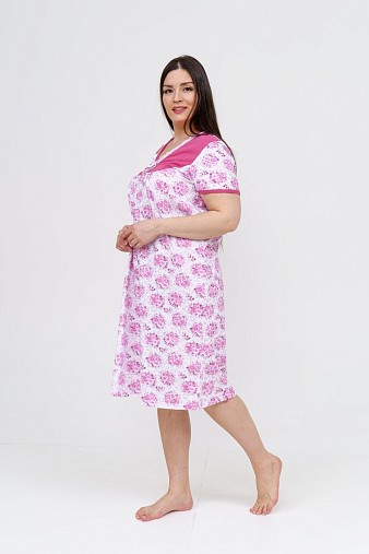 Ночная сорочка Катерина брусника