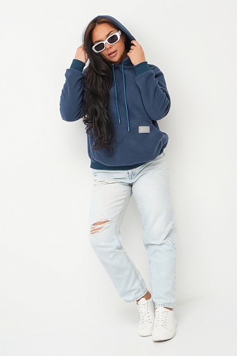 Толстовка женская Бэлла флис петроль