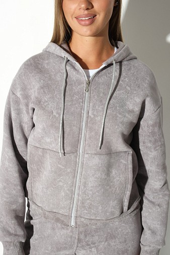 Толстовка женская Дюна начёс св.серый