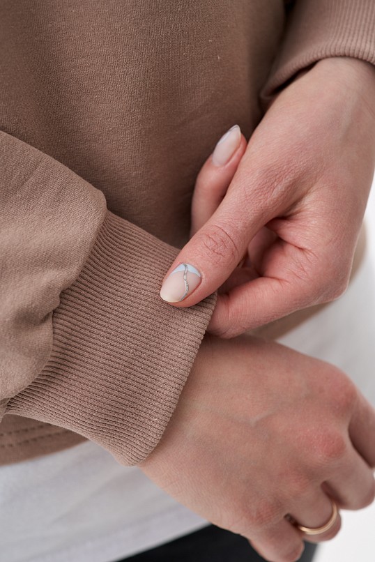 Толстовка женская Дабл капучино Толстовка женская Дабл капучино