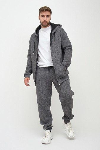 Костюм муж. Дэнди 3-х нитка начес т.серый