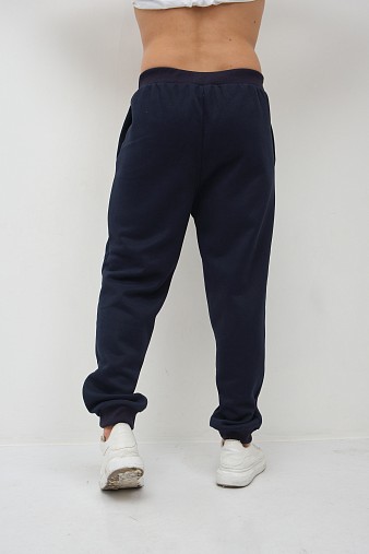 Брюки мужские теплые синий