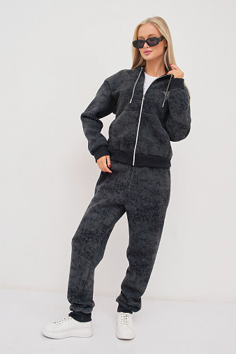 Костюм женский Дюна начёс черный