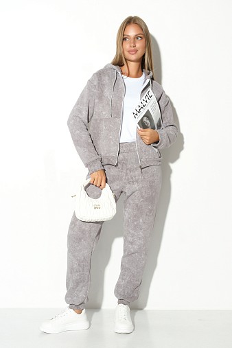 Костюм женский Дюна начёс св.серый