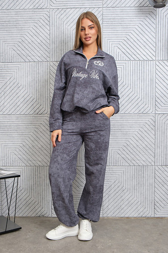 Костюм женский Верона варенка графит