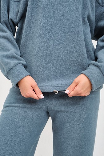 Костюм жен. Тренд-2 флис изумруд