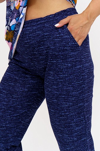 Костюм Поэзия индиго/мультиколор