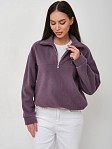 Толстовка жен. Тренд флис т.лиловый