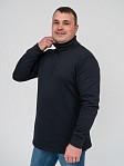 Водолазка мужская футер черная Водолазка мужская футер черная