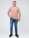 Футболка мужская однотонная арт.М5515 бежевый