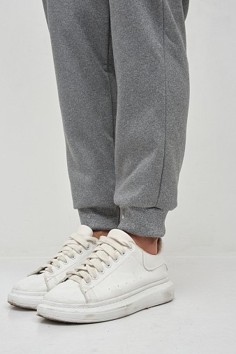 Брюки мужские теплые серый