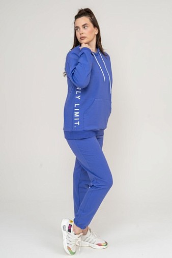 Костюм Челси футер 2-х нитка василек