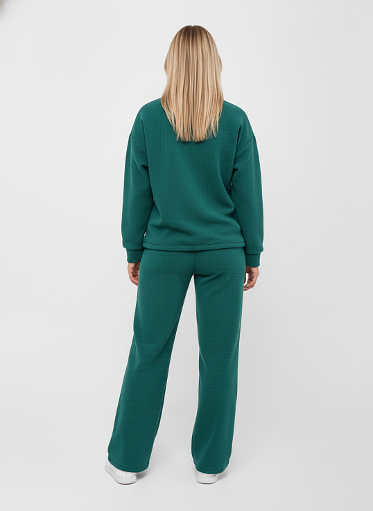 Костюм жен. Тренд флис аквамарин