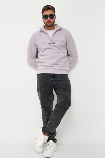 Толстовка муж. Драйв флис св.серый